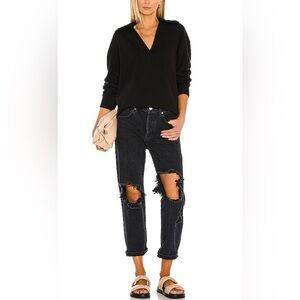 Citizens of Humanity Emery Crop Relaxed Straight Jeans Size 23